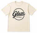 Glaze Cotton Graphic T-Shirt – Cream White
