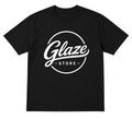 Glaze Cotton Graphic T-Shirt – Jet Black
