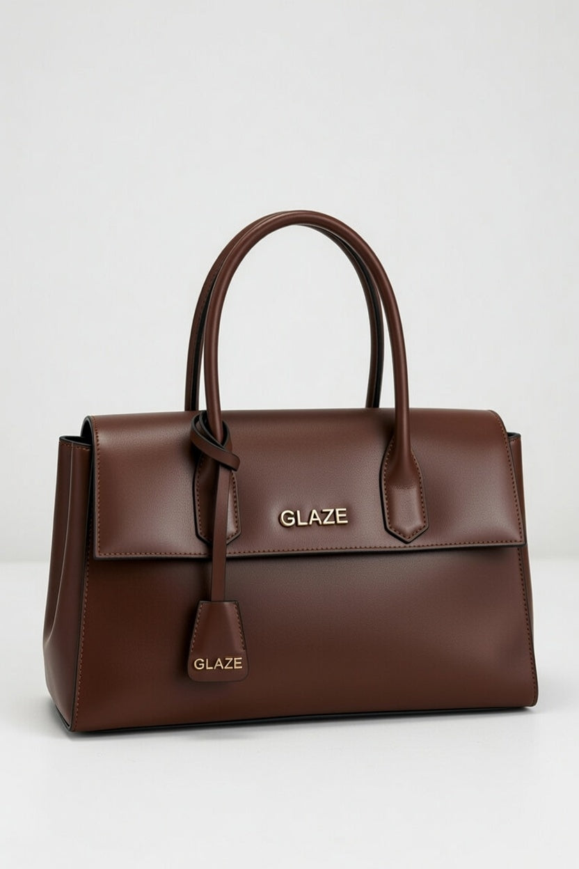 GLAZE Aurora Structured Handbag